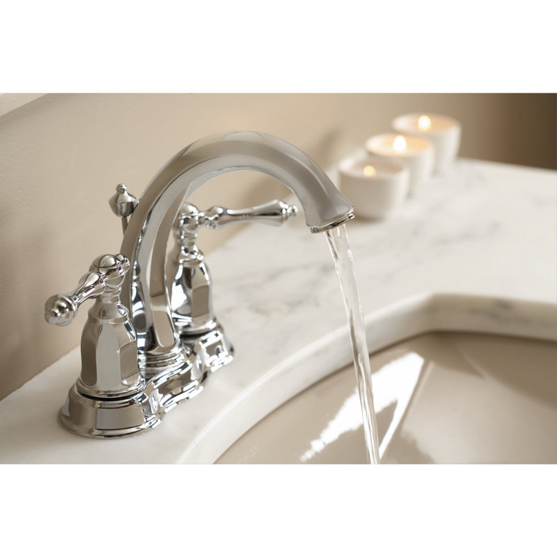 K1349042BZ,CP,BN Kohler Kelston Centerset Bathroom Sink Faucet & Reviews Wayfair